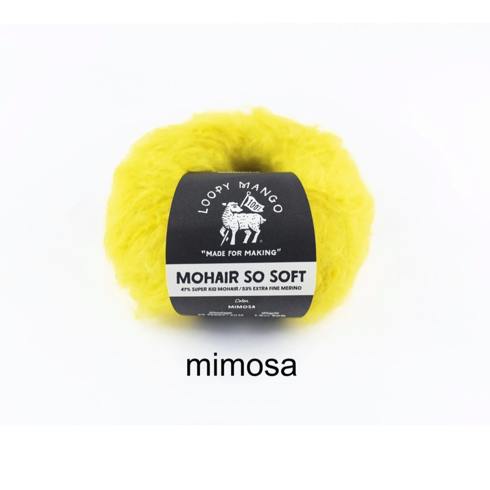 Loopy Mango Loopy Mango Mohair So Soft (Mimosa)
